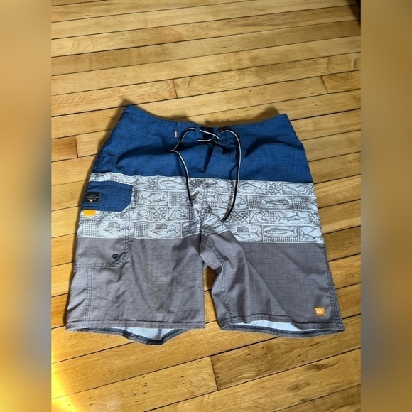 Quiksilver Waterman Collection multicolored board shorts - Picture 1 of 5